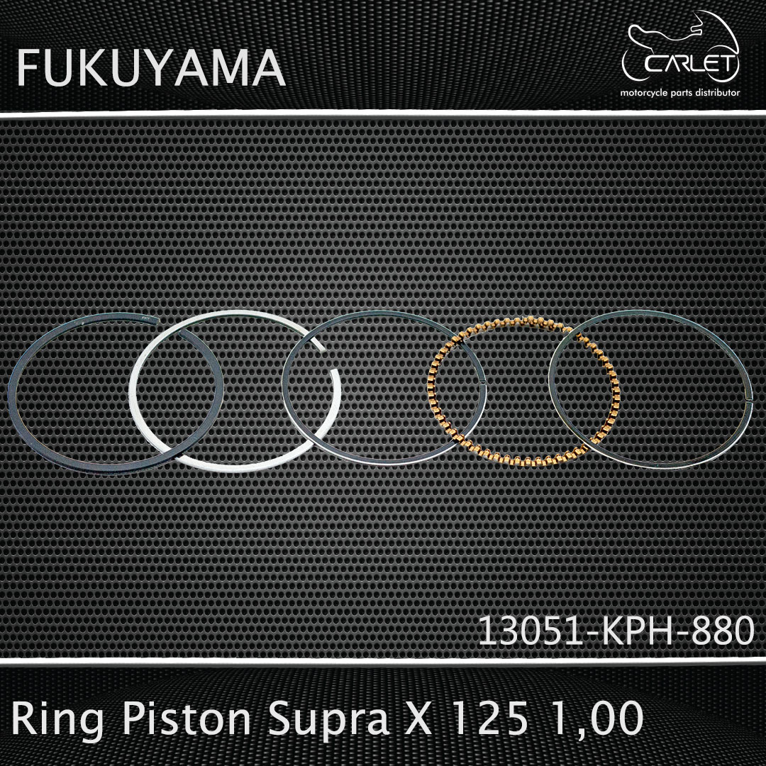 Fukuyama Ring Seher / Ring Piston Karisma / Kirana / Supra X 125 / FI